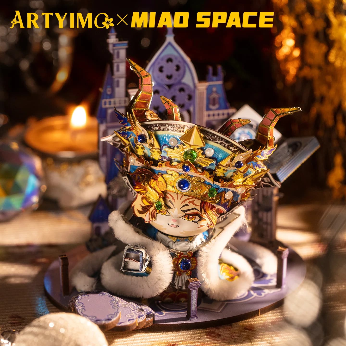ARTYIMO Arthur 3D Metal Puzzle DIY Assembly Kit, Brain Teaser, Desk Decor, Christmas Halloween Birthday Gift, Collectible Craft
