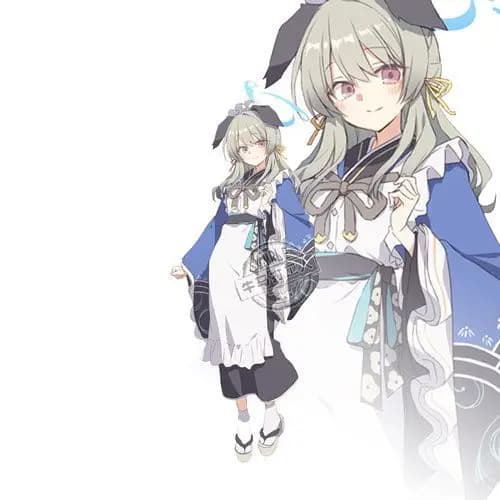 Blue Archive Umika Figure Supporto in acrilico Decorazione da scrivania in piedi Modello anime Action Figure Ornamenti Accessori Modelli