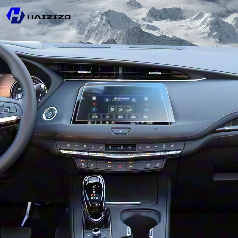 Per Cadillac XT4 2018-2023 Interni auto Protezione schermo opaca console Navigazione GPS Scena LCD Pellicola TPU Resistente ai graffi PPF