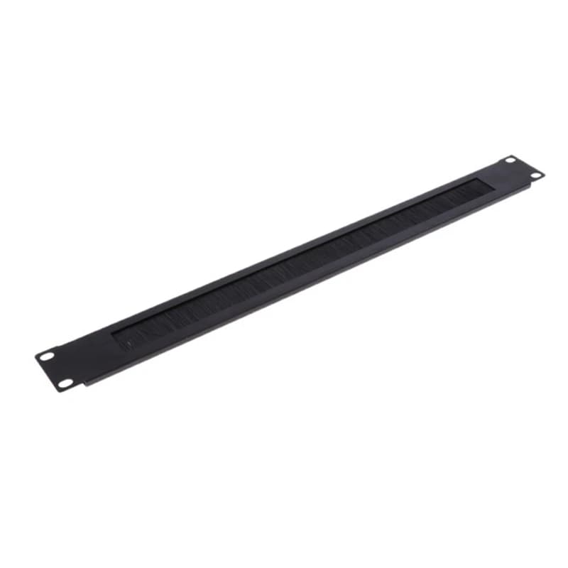 1 pz 1U 19 pollici RACK MOUNT Blanking Plate Rack montaggio Blank Network Brush Panel Server Cabinet gestione dei cavi