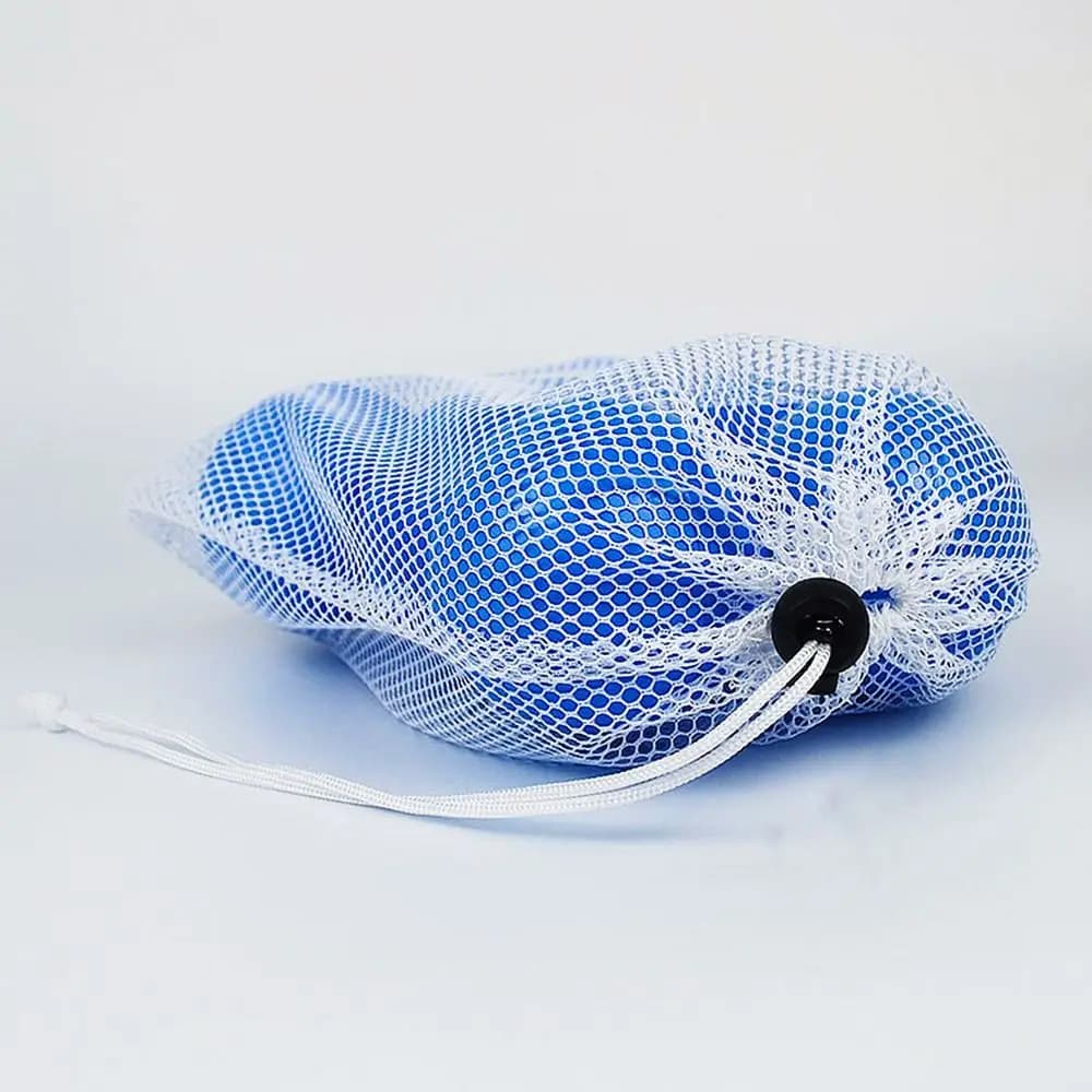 Durable Home Nylon Storage Bag Mesh Drawstring Bag Stuff Sack Laundry Bag