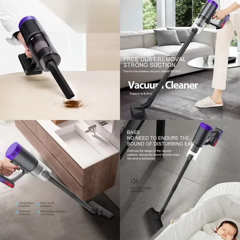 Best Handheld Vacuum Cleaner for Furniture Floor Mats Portable Cordless Mini Dust Collector Home Car Cleaning Tool