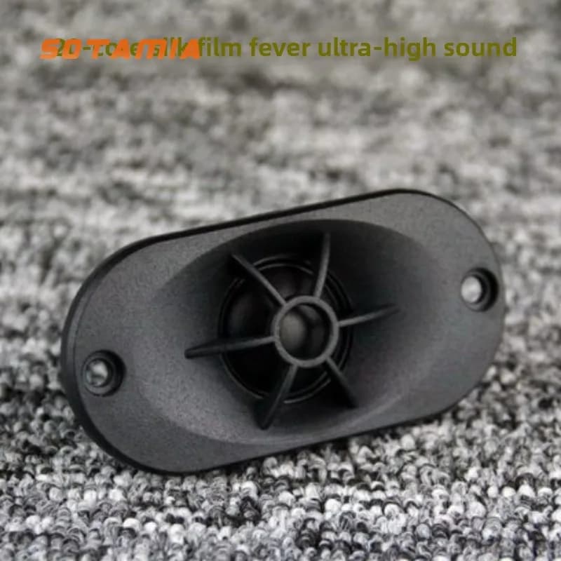 SOTAMIA 2PCS 2 Inch Oval Tweeter Silk Film 20 Core Fever Dome NDFEB Strong Magnetic Ultra Tweeter Bluetooth Sound Box