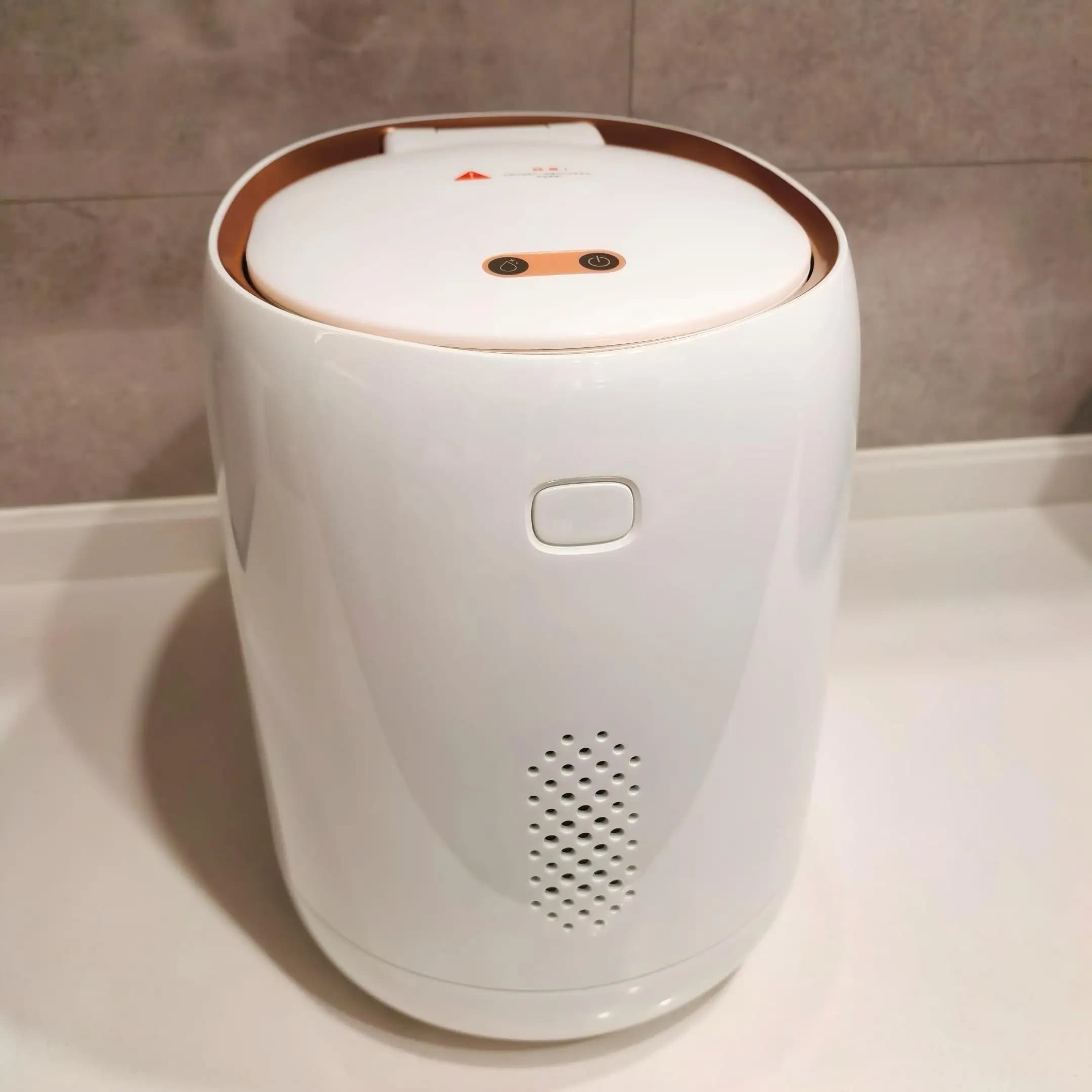 Microbial Bio Kitchen Waste Composter Organic Fertilizer Maker 110V PSE Low Noise Odorless Apartment Kitchen Trash Bin
