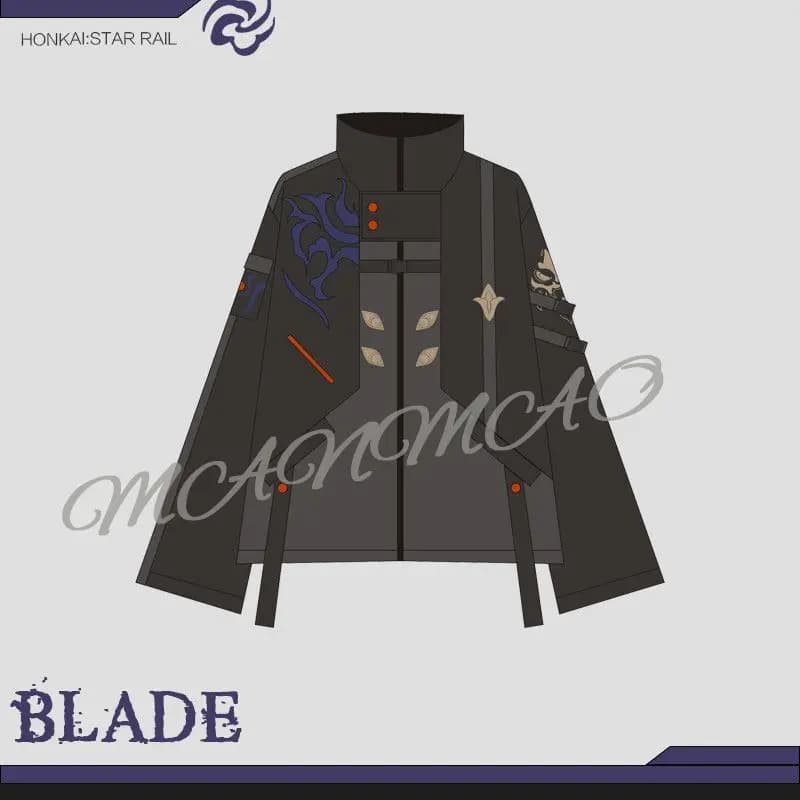 Anime Dan Heng Imbibitor Lunae Cosplay Windbreaker Harajuku Coat with casual hoodie Long unisex Pants Streetwear