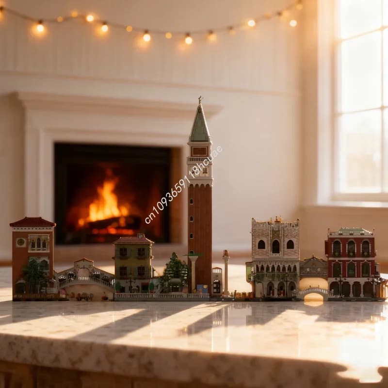 25985 pz MOC Venezia Finale Modulared Modello Building Blocks Costruzione Regalo Di Natale Assemblare Giocattolo FAI DA TE Creativo Mattone Compleanno