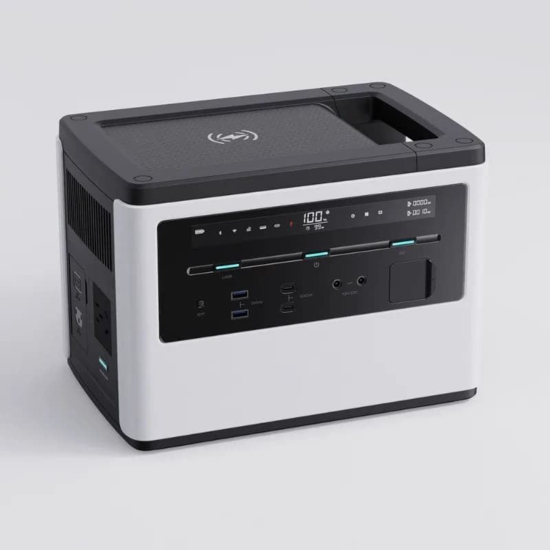 【Best-seller】Stazione di avviamento portatile con batteria al litio da 600W, generatore solare per campeggio all'aperto, ricarica Type-C, LiFePO4