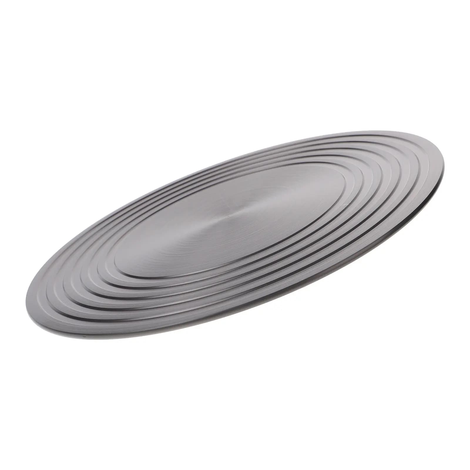 Heat Diffuser Plate 20Cm 4Mm Thick Gas Stove Heat Conduction Plate Flame Tamer Defrosting Tray Non Slip Hob Ring for Kitchen