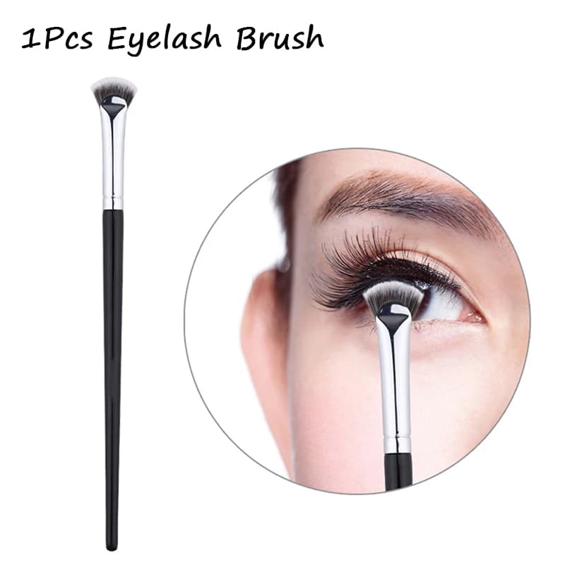 1PC Professional Vent Brush for Eyelash, Soft and Without Seed Loss, Mascara Brush, Beauty Tool for Lighting and Powder