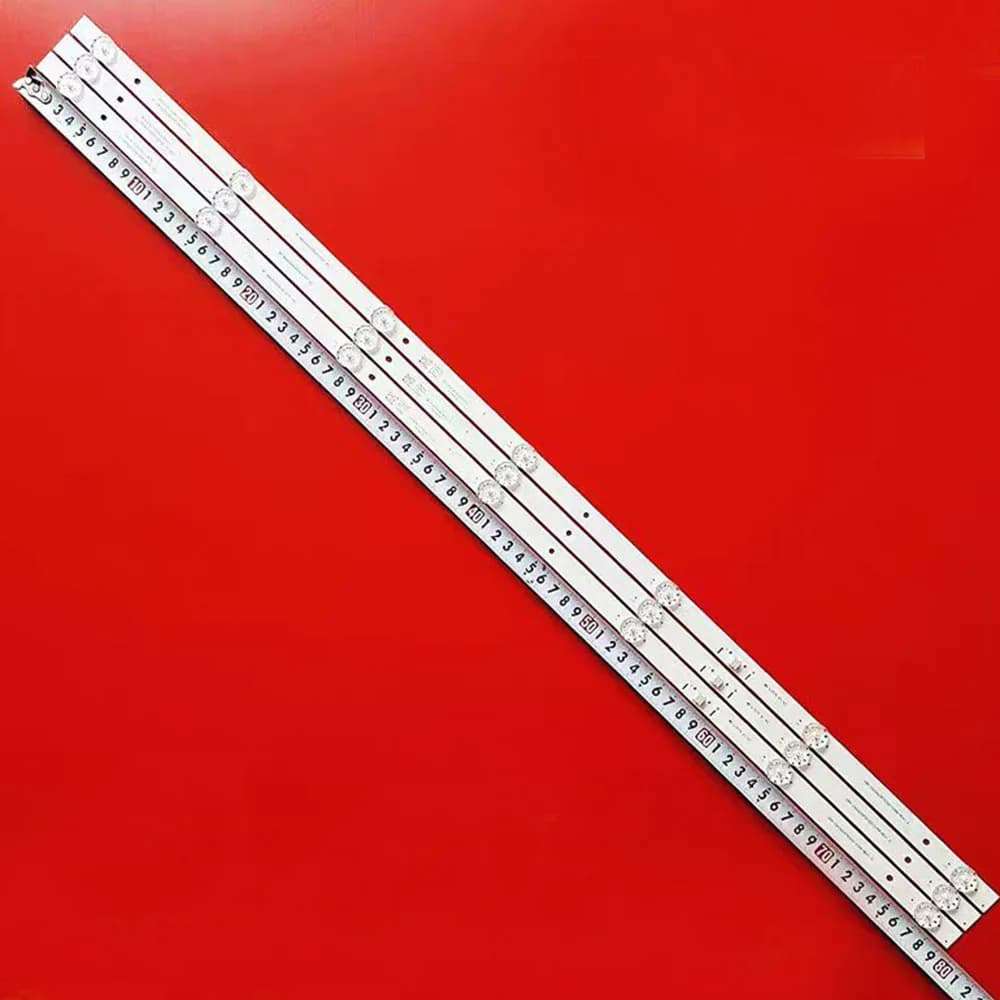 1/2 set Striscia di retroilluminazione a LED MS-L2570 V2 JL.D43071330-002AS-M_V0 42G6F CRH-ZG43G5SP30300703981REV1
