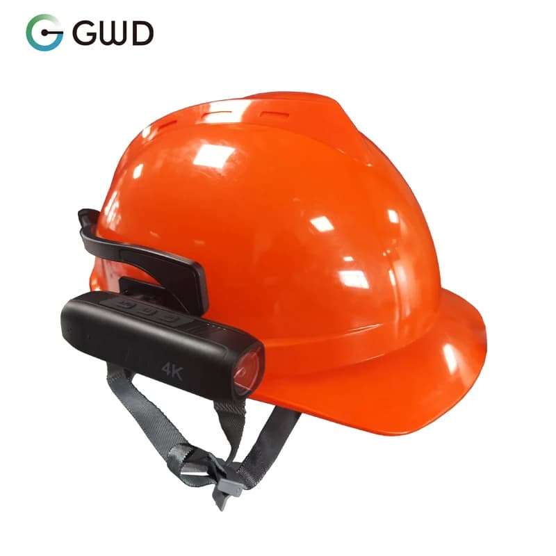 GWDBI 4K HD WiFi Industrial Camera for Helmet, Multifunction, Stable, Waterproof, with Security Function, 128GB for Photo and Action Video