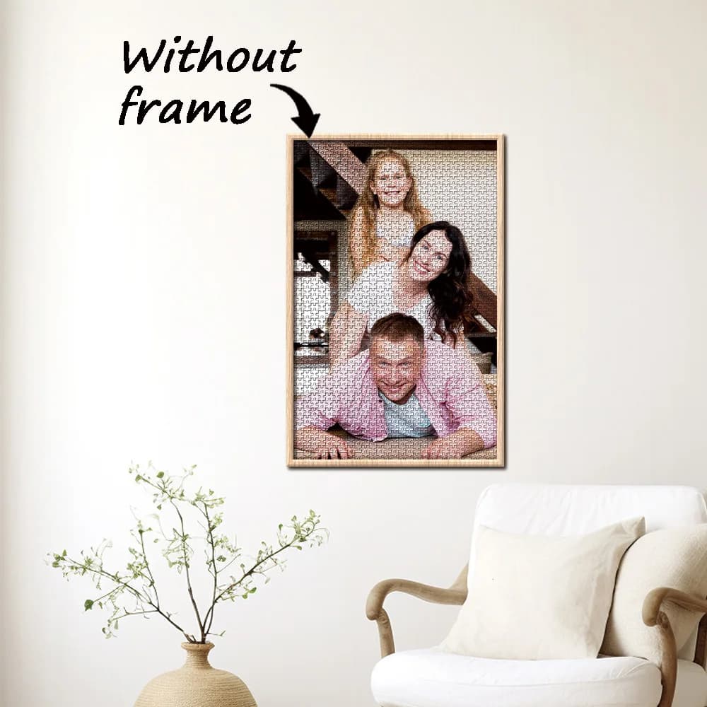 DIY custom puzzle, Wooden DIY puzzle, Puzzles for puzzle families, customized gifts