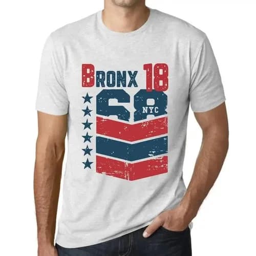 Men's Graphic T-Shirt Bronx 18 Gift for 18Th Birthday 18Th Anniversary