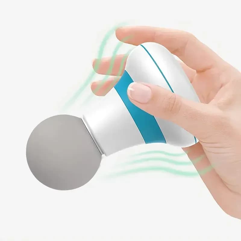 Mini massage gun with portable muscle massager with 6 adjustment modes for neck massage, shoulders and back to relax the body