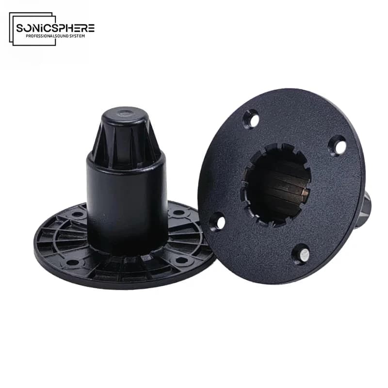 Aluminum Speaker Cabinet Top Hat M20 Thread PRO Audio Accessory