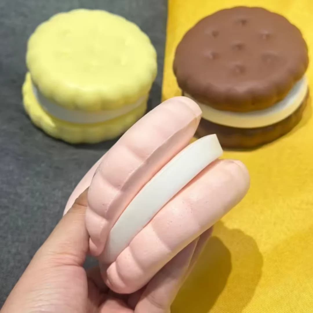Squishy Simulato Torta Spremere Giocattolo Alleviare Lo Stress Aumento Lento Sensoriale Agitarsi Giocattoli per l'ansia ADHD Autismo Bambini Adulti ASMR Divertimento