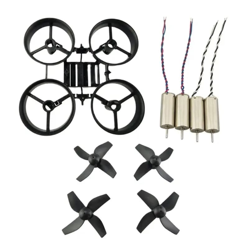 JJRC H36 Eachine E010 Furibee F36 Mini RC Drone Kit telaio passo 65mm con elica 4 pezzi 615 motori Rosso Nero Bianco