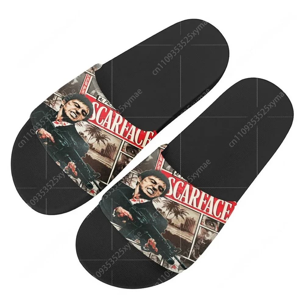Scarface slippers, Home & Water Shoes, Personalized Sandals for Men, Women and Teenagers, for Beach and Pool