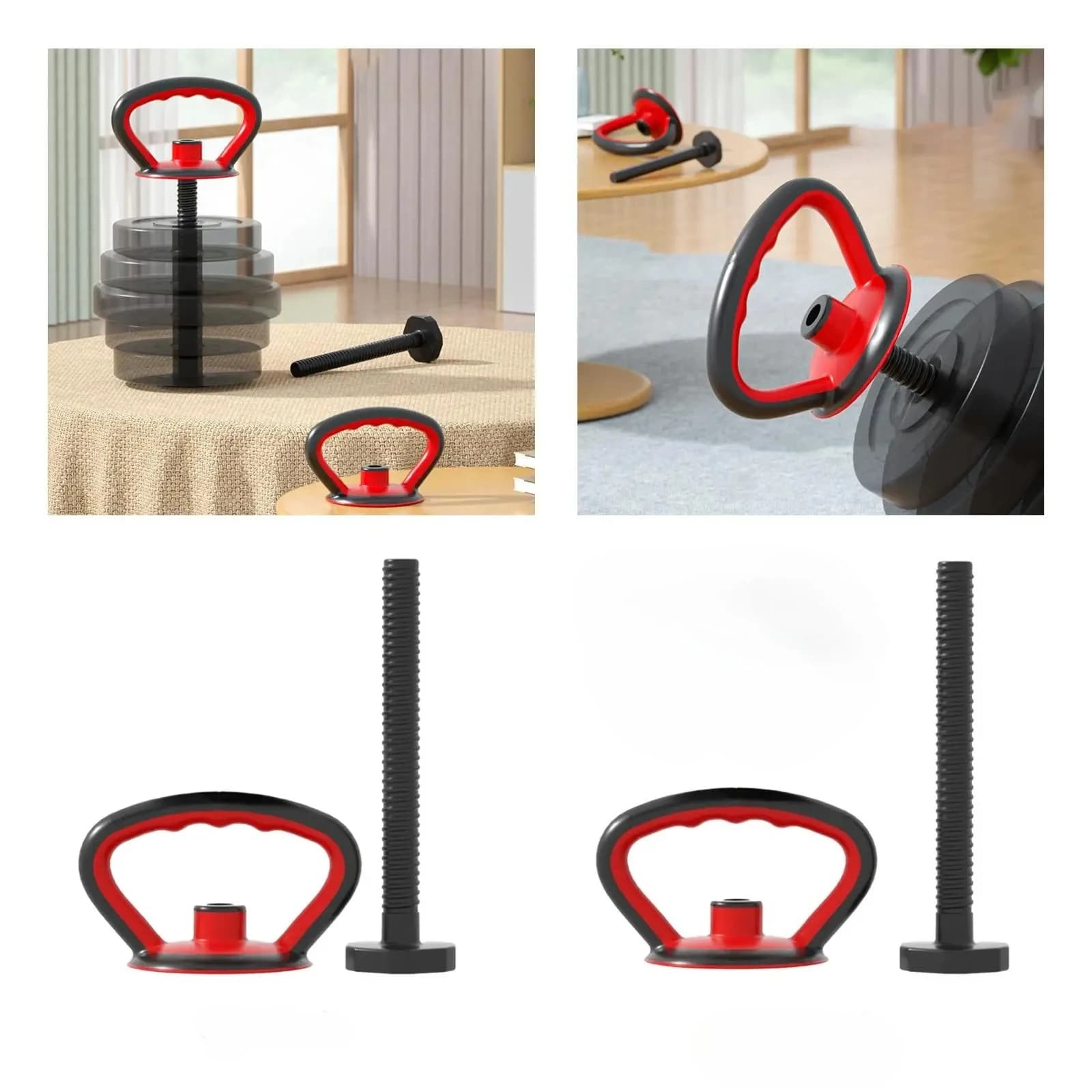 Kettlebell Handle Portable Multifunctional Kettlebell Push up Kettle Bell Grip for Weightlifting Indoor Training Gym Travel