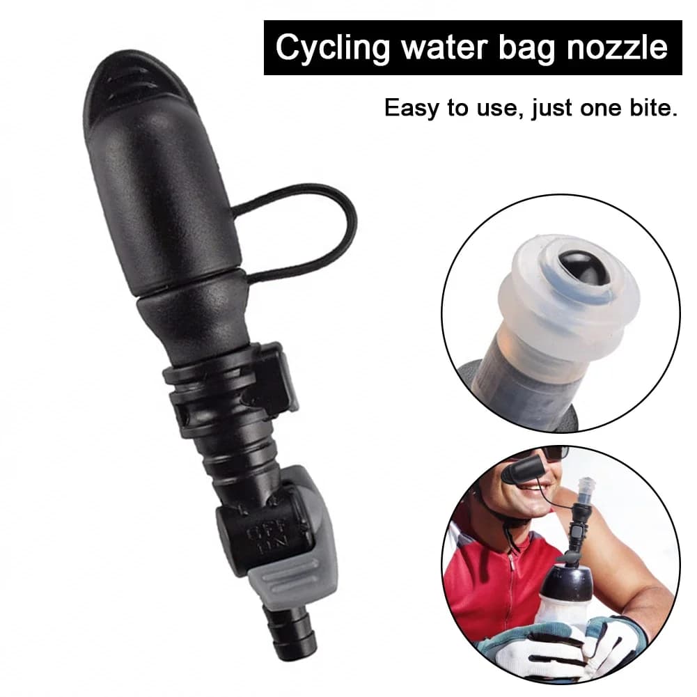 9mm Diameter Morse Valve Replacement Moisturizing Bags With Nozzle Cover Connector for Cycling Sports bladder Water Bag