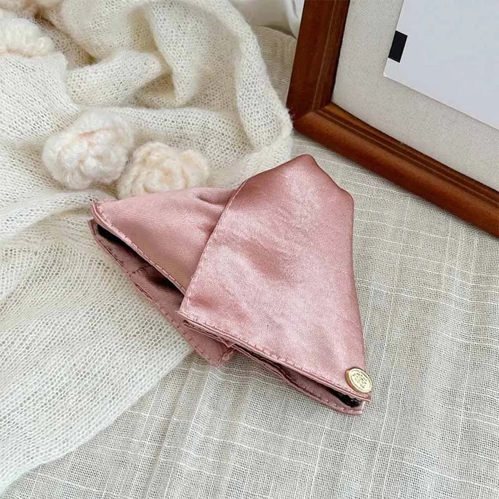 Elegant Korean Style Triangle Hair Clip, Multilayer Polyester Hair Clip for Daily Use