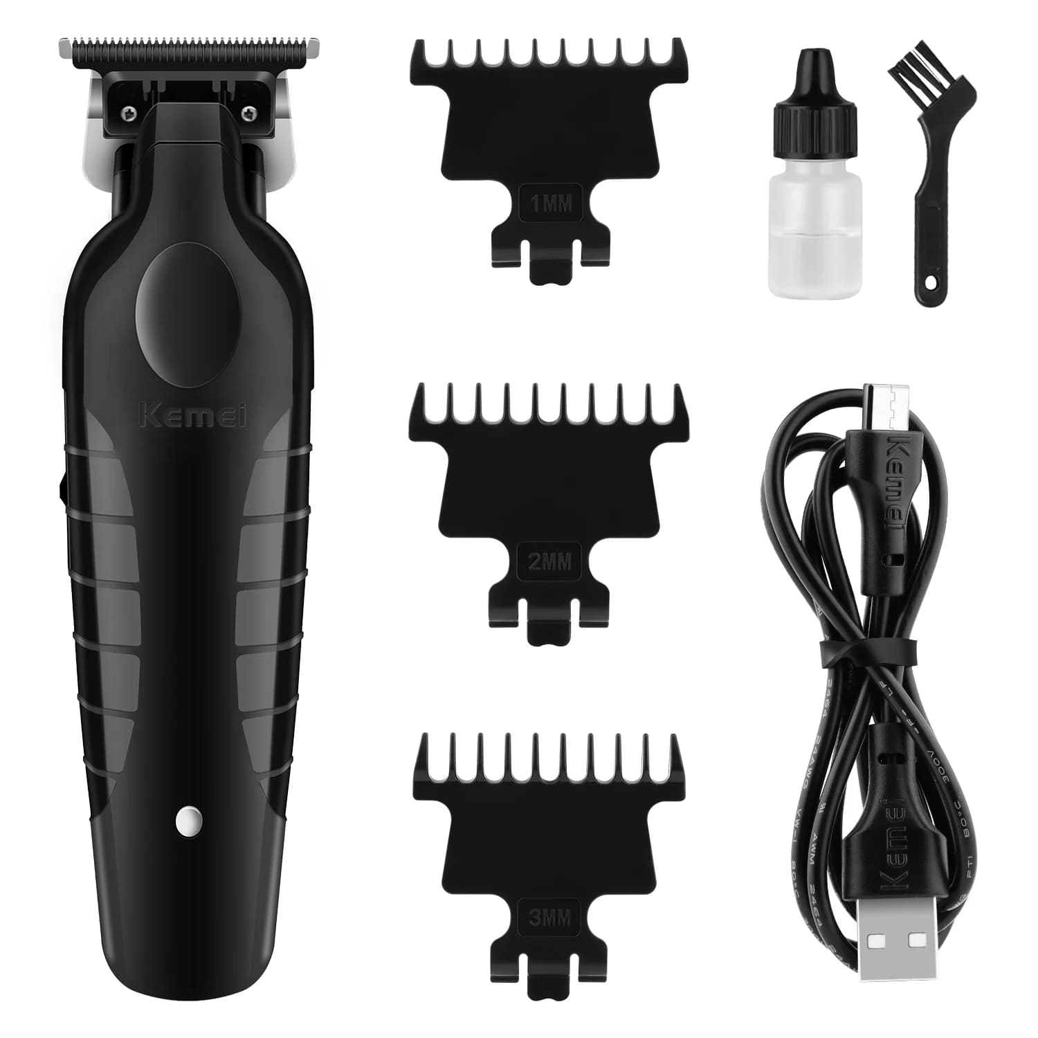 Tagliacapelli 2299 per Barbiere con Lama, Ricaricabile Senza Fili, Professionale per Capelli/Barba da Uomo, Zero Gap