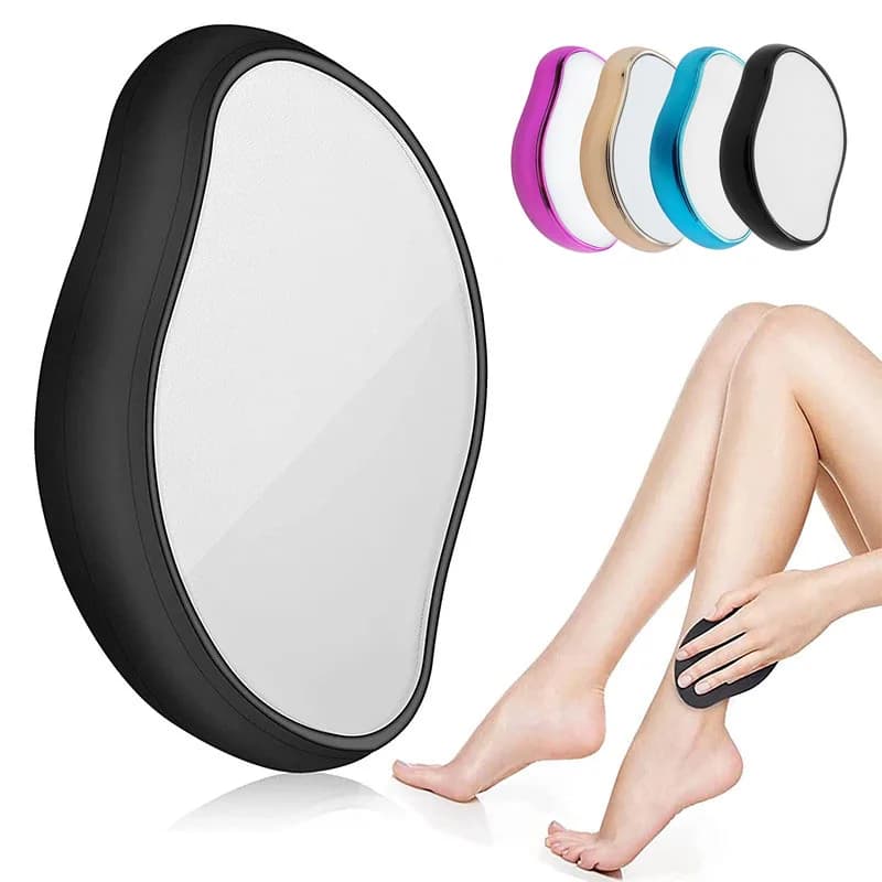 Crystal Epil Depilation Rubber for Safe Reusable Reusable Elastic Hair Removal Easy to Clean Body Beauty Rubber for Physical Glass Hair Removal