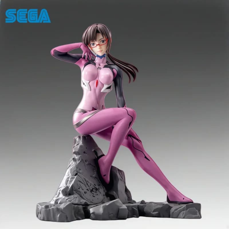 In Stock Sega Original New Century Evangelion Mari Makinami Illustrious Action Figure Model Doll Brand New Boxed Toys Model