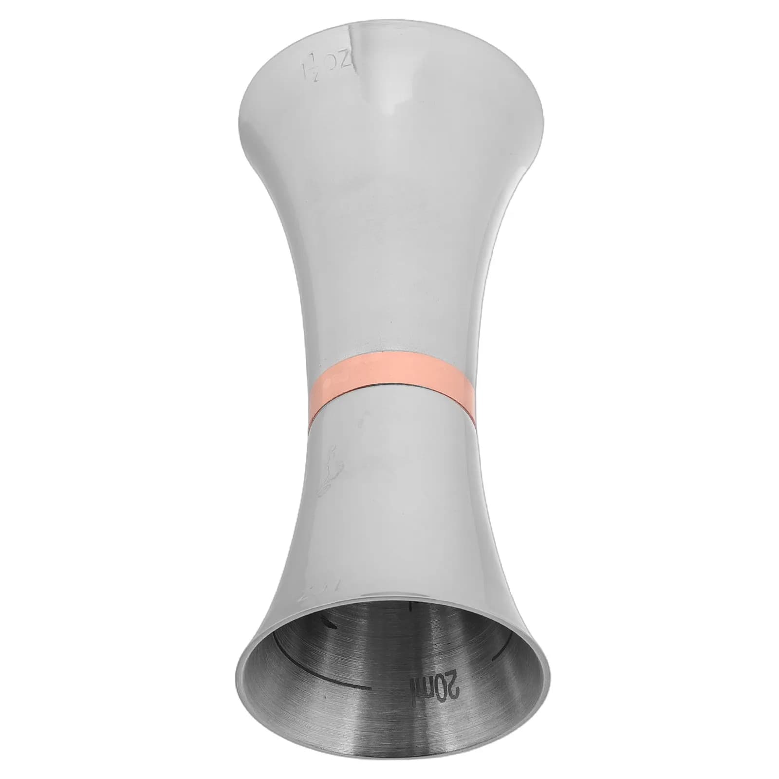 Jigger a Doppia Testa in Acciaio Inossidabile 30ml 45ml a Forma di Clessidra, Strumento da Bar Preciso, Shaker per Cocktail, Lavabile in Lavastoviglie, Misurino per Liquori