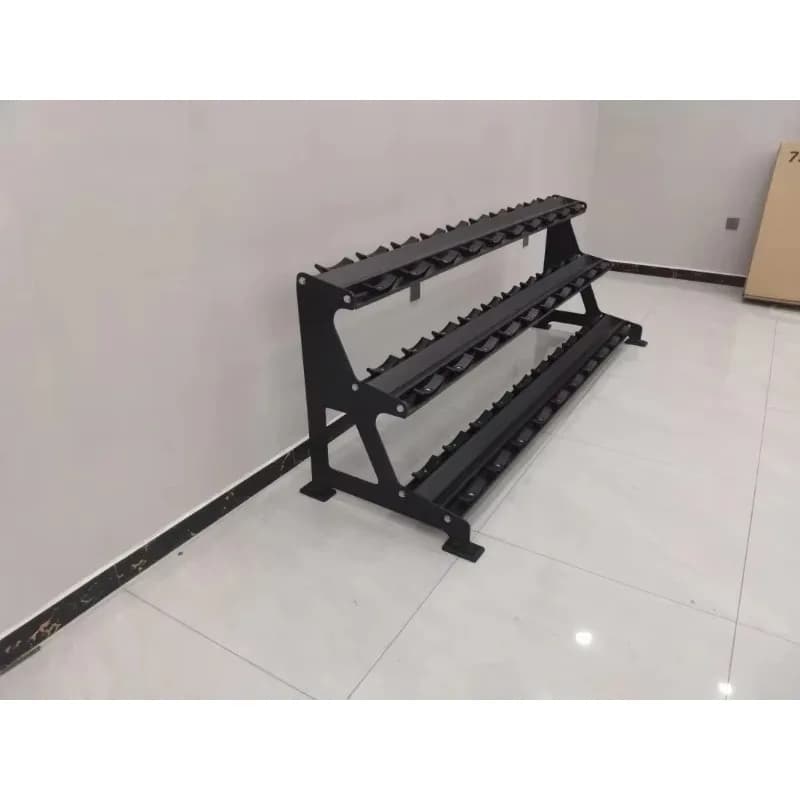 Commercial Fitness Dumbbell Rack Heavy Duty Stand For Multiple Dumbbell Weights Powerful Storage