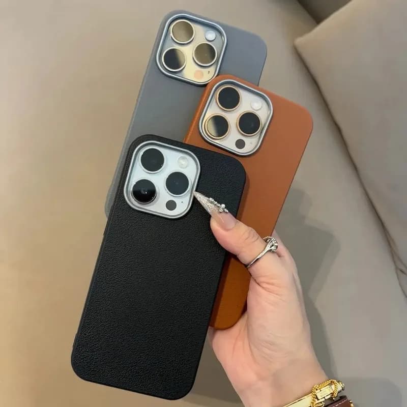 Matte Phone Case For Samsung Galaxy S26 S25 S24 S23 Ultra S23 S22 Plus FE A55 A54 A56 A57 A37 5G SIlicone Leather Soft Funda