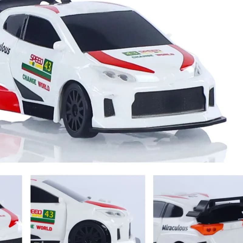 RTR 4WD RC Car Four-wheel Drive Radio Control High Speed Model 1/43 2.4G Racing Drifting Cars Toy Model Birthday Gifts