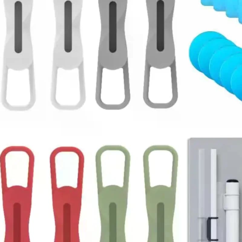 2/3/6 pezzi clip per penna touch fisse per tablet con supporto per penna regolabile in silicone multifunzione magnetico per organizer per accessori per ufficio