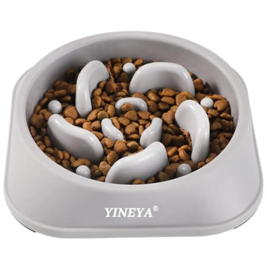 Slow Feeder Dog Bowls, Pet Supplies That Slow Down Eating, Pet Food Bowls, Maze Dog Puzzle Feeder for Breed