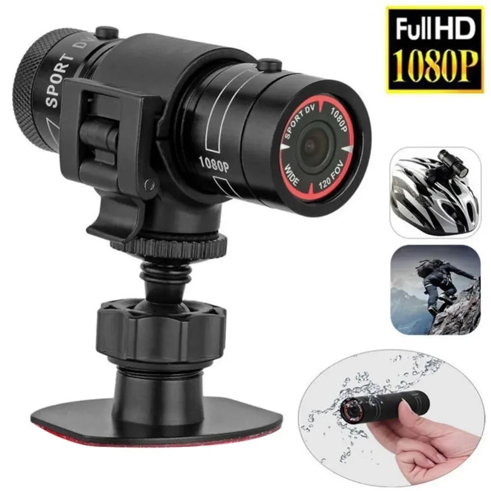 Full HD 1080P Mini Action Sports Camera Sport DV Torch for helmet Ideal video for waterproof camera for bike, cycle, motorcycle
