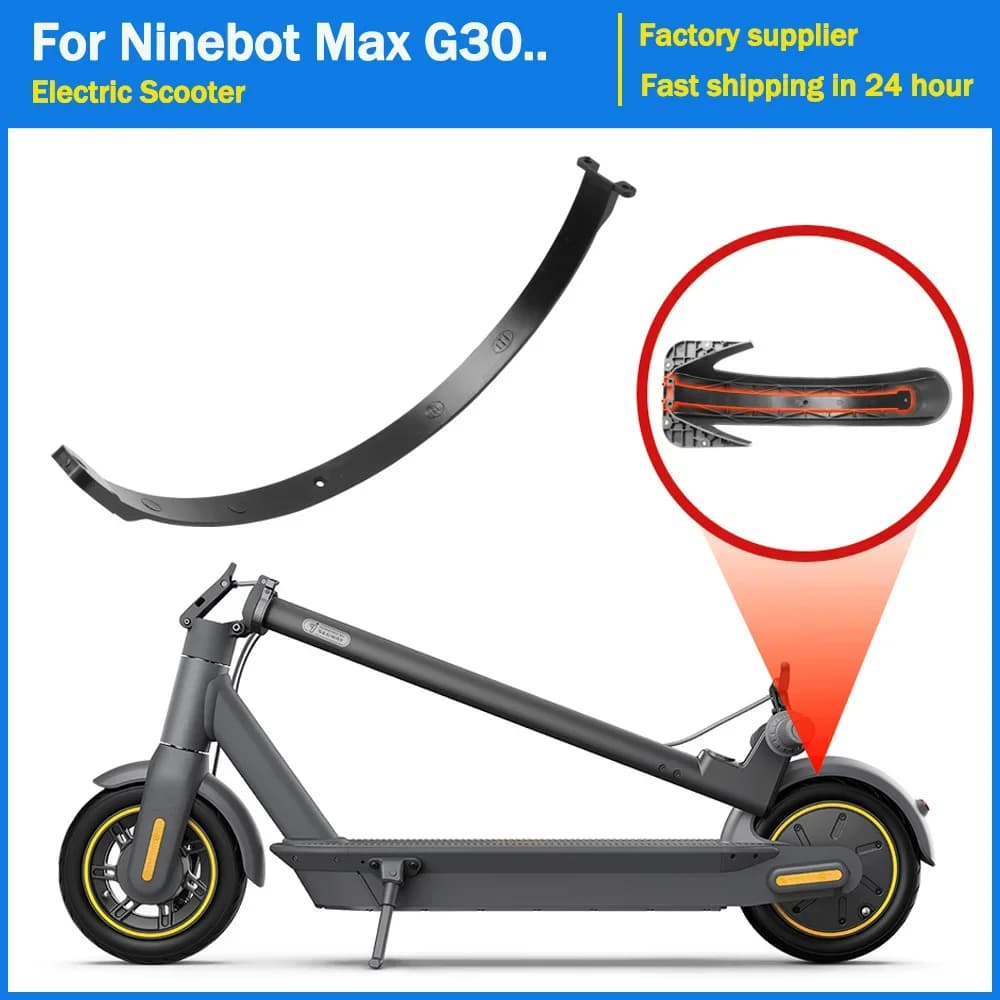 Fanale posteriore Filo Premendo Piastra Scooter Elettrico Per Segway Ninebot MAX G30 G30D Kickscooter Parafango Copertura In Plastica Parte di Ricambio
