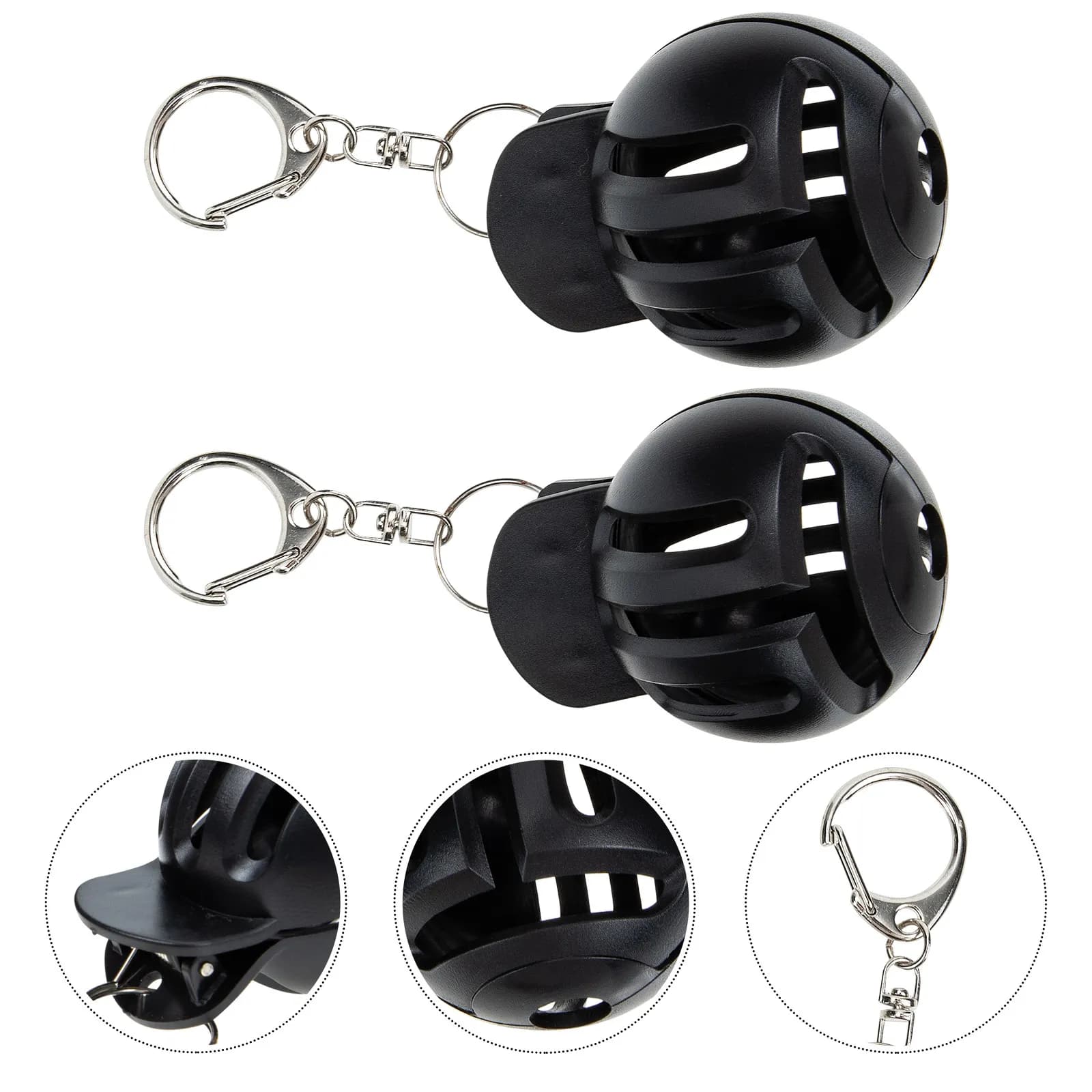 2 Pezzi Stencil per Marcare Palline da Golf, Compatto e Leggero, Facile da Trasportare, Strumento per Disegnare Palline da Golf, Regalo Ideale per Appassionati di Golf