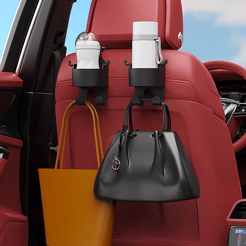 Portabicchieri per auto Supporto per telefono cellulare per camion Portabicchieri per auto Bevande Sottobicchiere Protezione per riporre bicchieri Gancio per supporto per bottiglia
