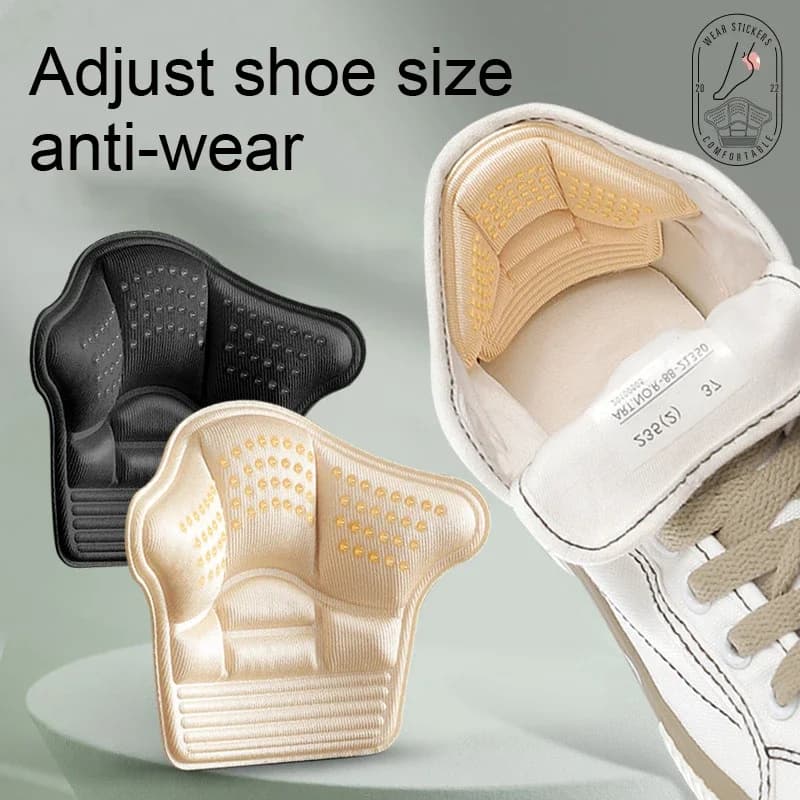 1 paio di adesivi per tallone protezioni per tallone Sneakers solette di dimensioni ridotte piedini antiusura cuscinetti per scarpe regolare le dimensioni inserti per cuscino del tallone
