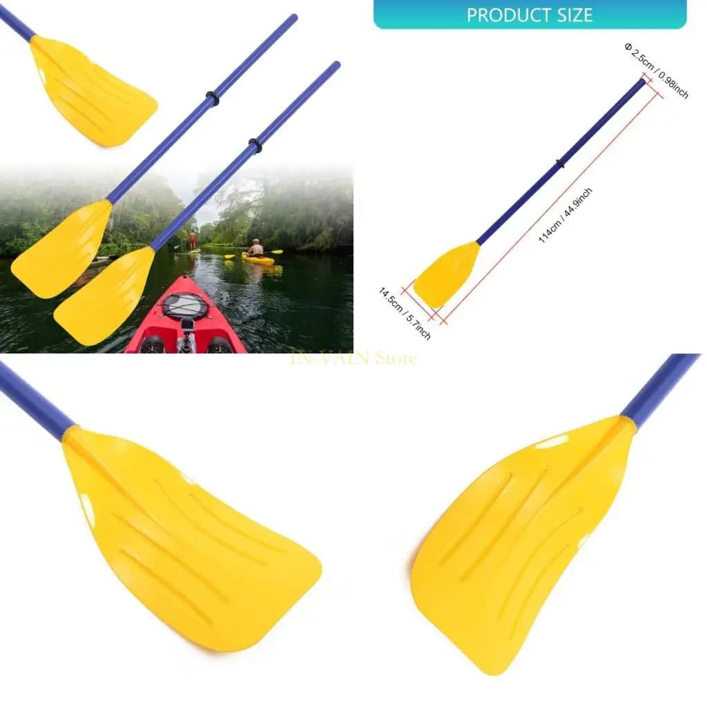 M5TC Multiuso 114 centimetri Kayak Remo Staccabile Barche Rafting Paddle Sostituzione Canoe Surf Remo Accessori per