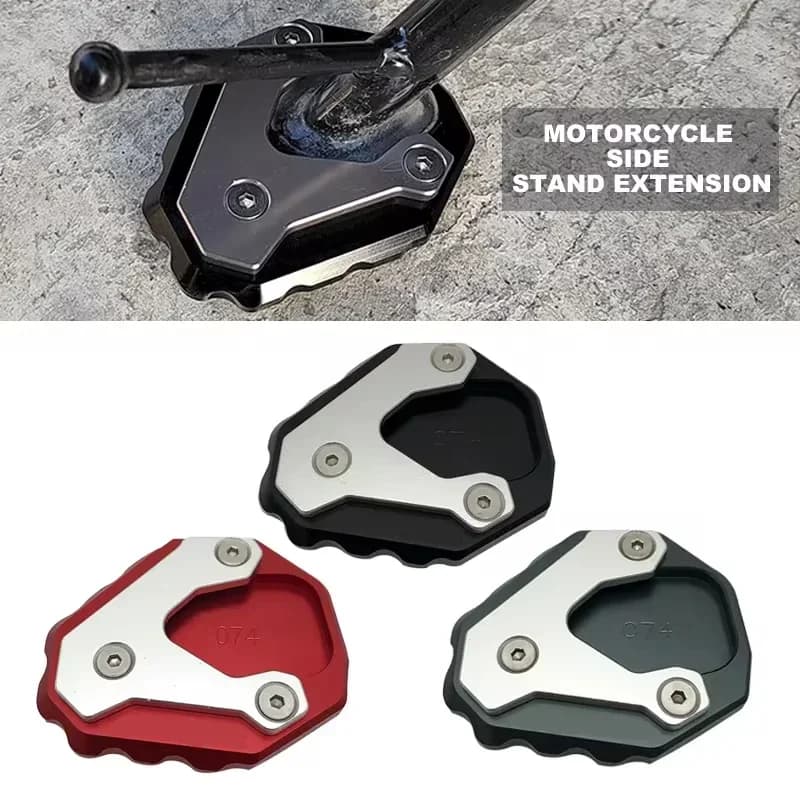 Cavalletto laterale Pad Piastra Cavalletto Ingranditore Supporto di Estensione Per HONDA CB500X CB400X CB 500X CB400 X 2013-2023 2022 Moto