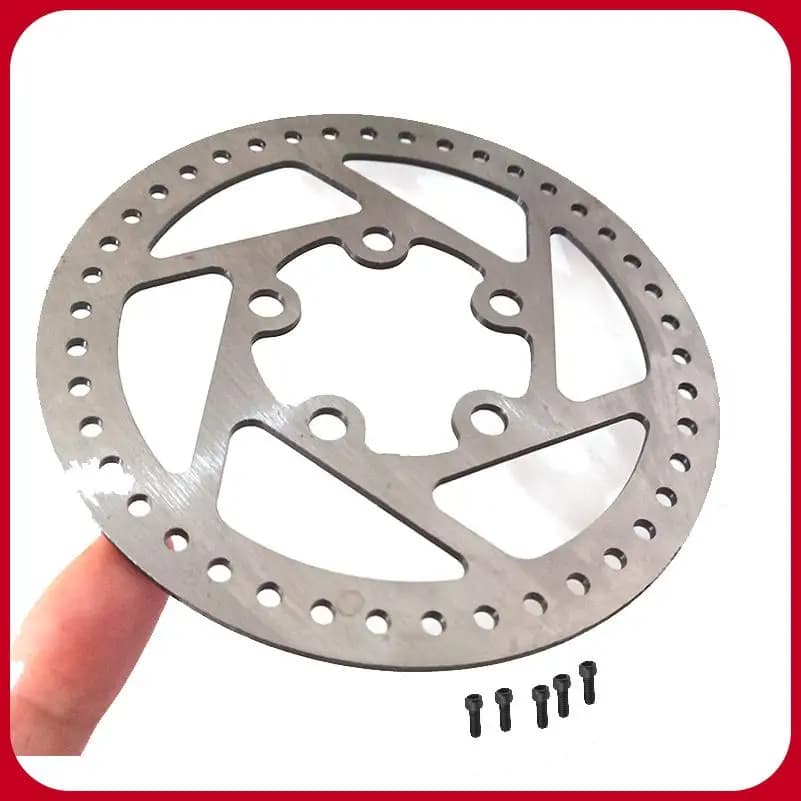 5-hole 110 brake disc suitable for electric scooters, bicycles, brake discs, stainless steel brake pads, replacement parts