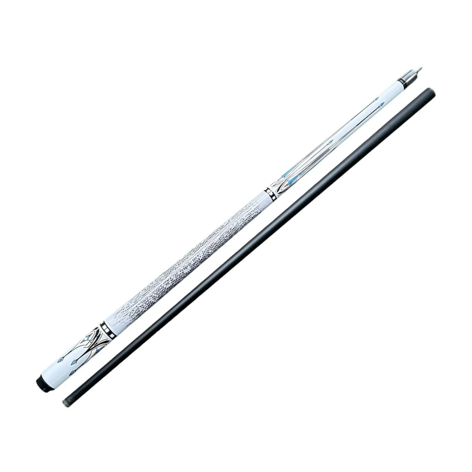 Stecca da Biliardo Portatile con Asta in Fibra di Carbonio, Divisibile in 2, 57 Pollici, Accessori