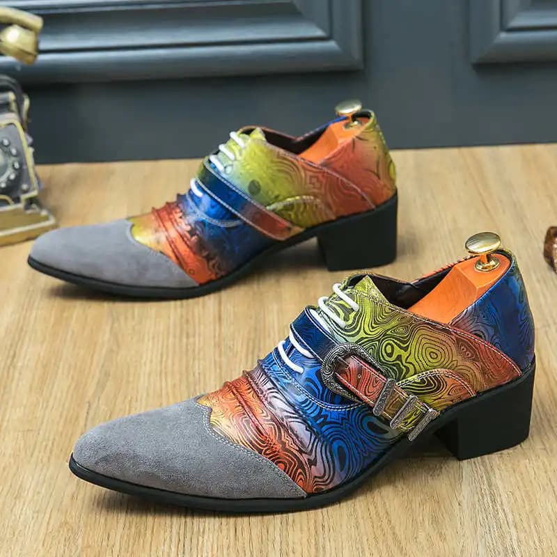 Scarpe da ufficio con tacco invernale per uomo Oxford Economiche Tennis Abito casual Scarpe da uomo Sneakers Sport Luxury Top Luxury