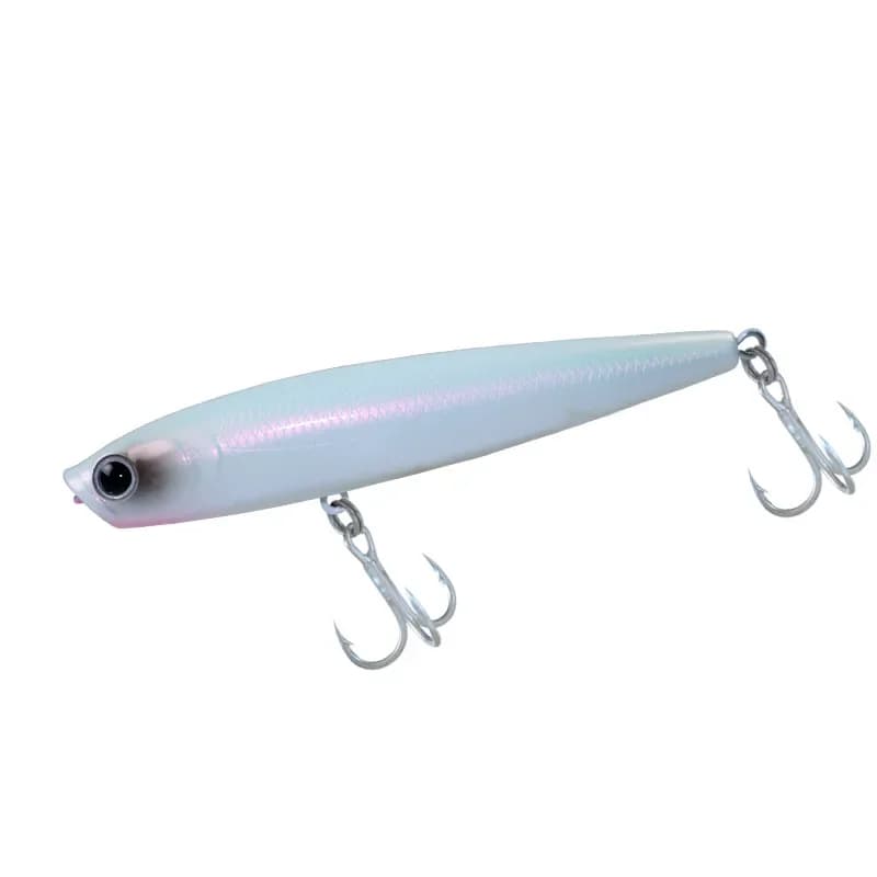 115 MILLIMETRI 19.5G 90 millimetri 12g Matita 4 Colori Swimbait Richiamo Wobbler Pencilbait Top Acqua Calda Modello Attrezzatura Da Pesca Nichel Bianco ganci