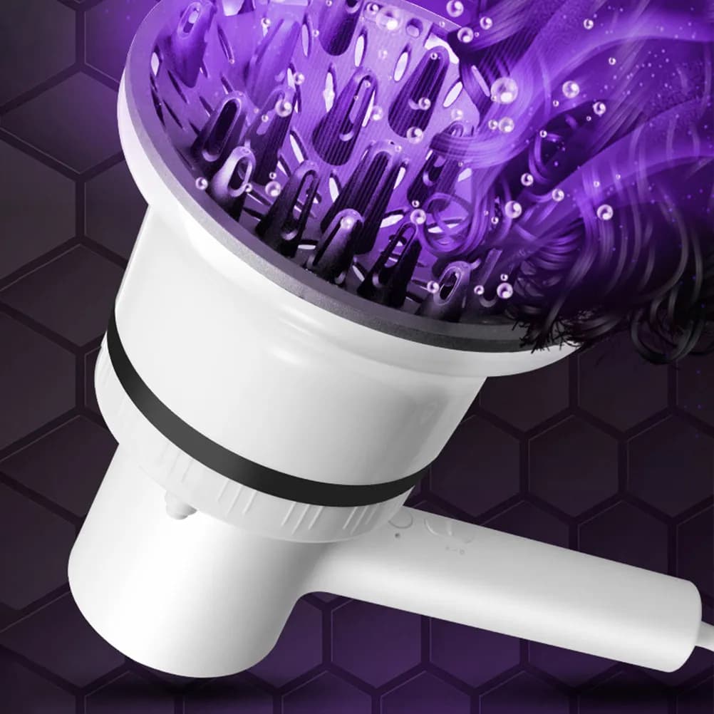 Multifunctional Universal Hair Dryer for Hair Drying, Drying and Modeling Hair, Delicate and Comfortable for Ricci Hair