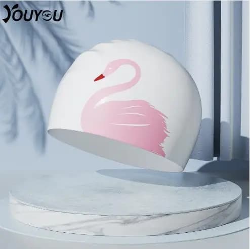 Waterproof Silicone Swimwear Large Swimwear for Adult Long Hair Professional Swimwear for Women