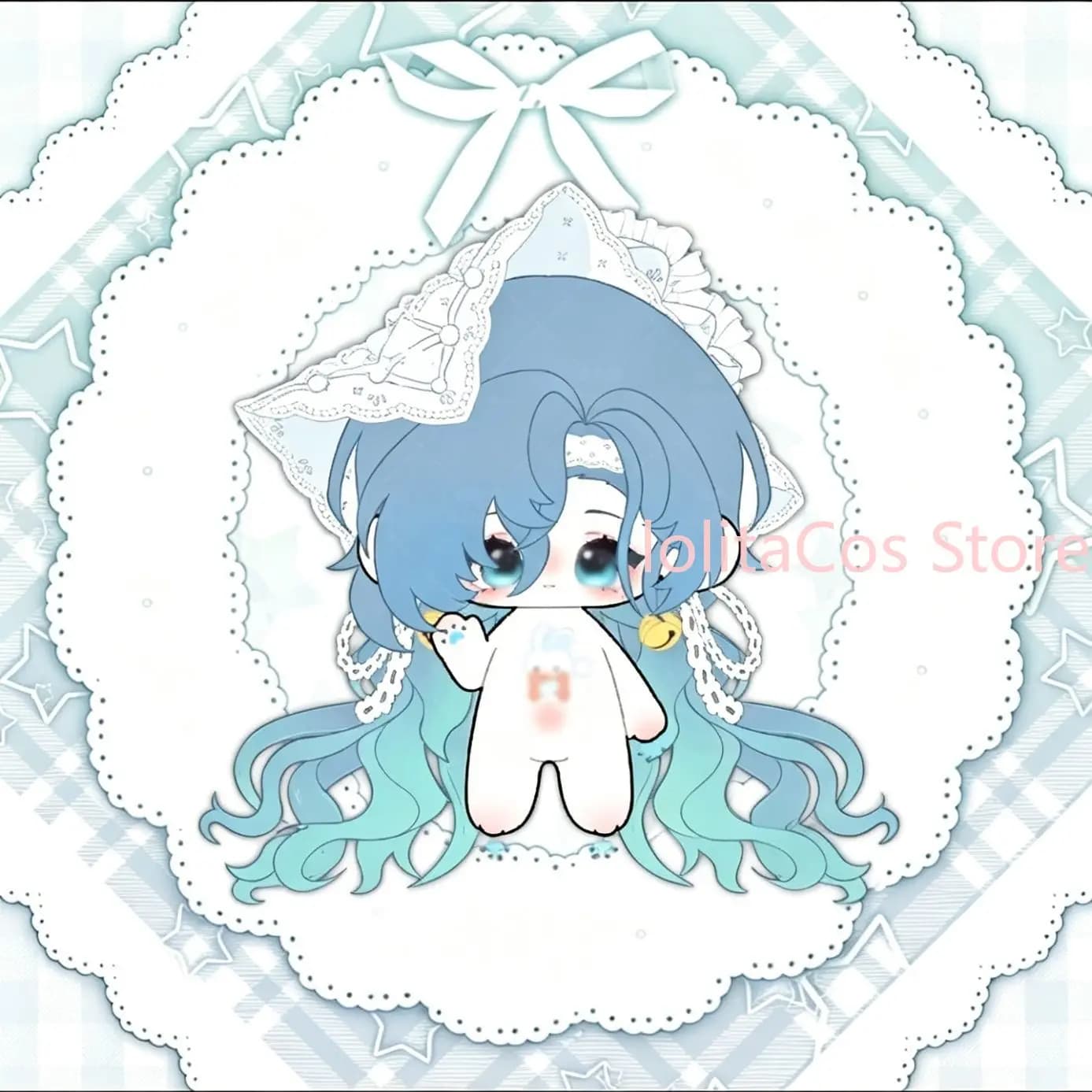 20cm New Reverse:1999 37 Kawaii Plush Doll Anime Stuffed Toy Skeleton Cosplay Dress Up Toy Girl Gift Cotton Figure Birthday Xmas