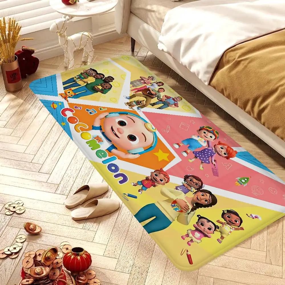 Cute C-CoComelon Floor Mat Nordic Style Home Doormat Bathroom-Toilet Mats Bedroom Hotel Decor Mat