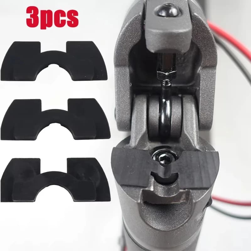 3 pz Scooter Elettrico Parte Per Xiaomi Norma Mijia M365/ProAccessori Cuscinetto In Gomma Pole Shakeproof Cuscino In Silicone Smorzamento delle Vibrazioni